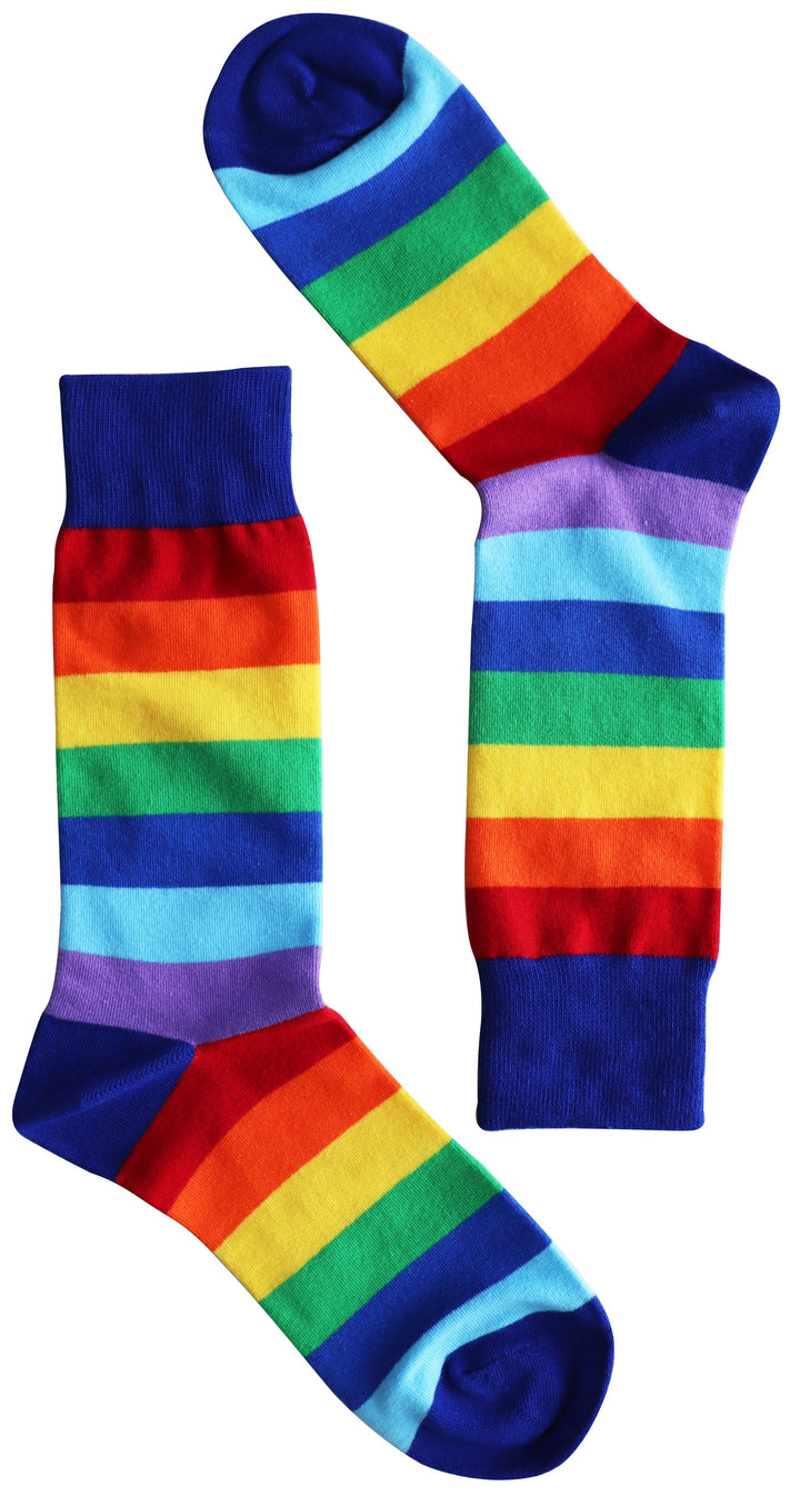 Rainbow Stripes Unisex Socks