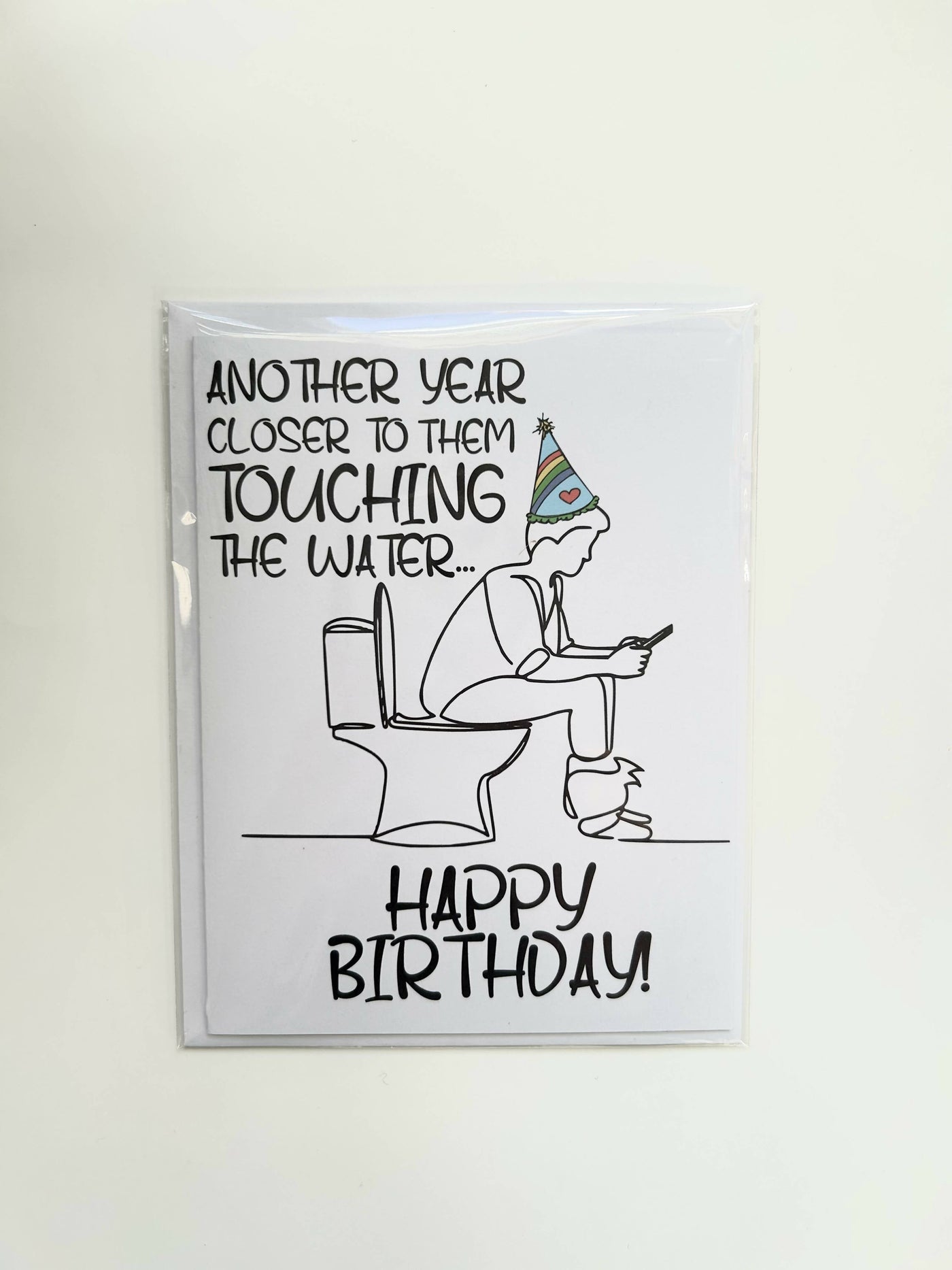 Touching the Water Birthday Card - 2