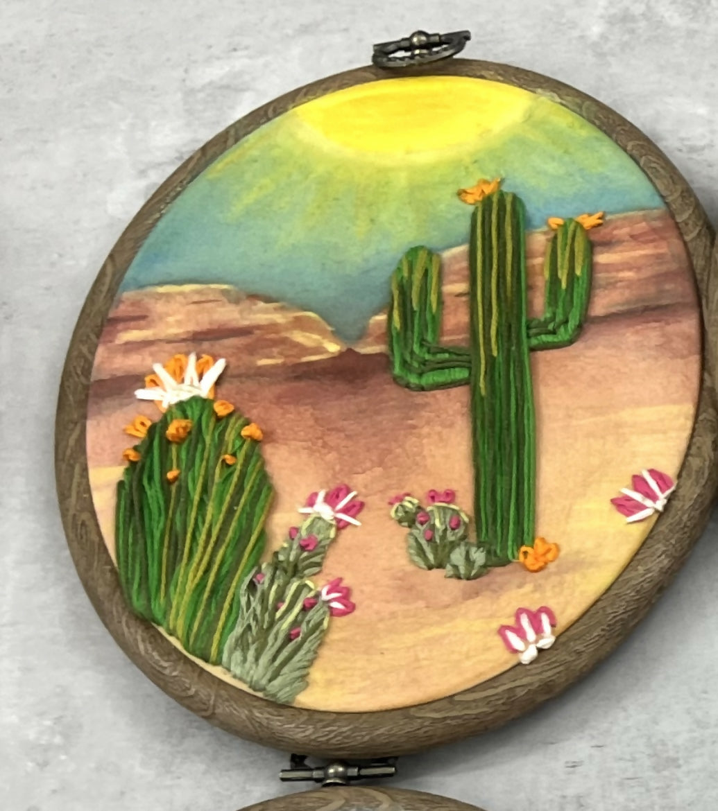 Desert Days embroidery