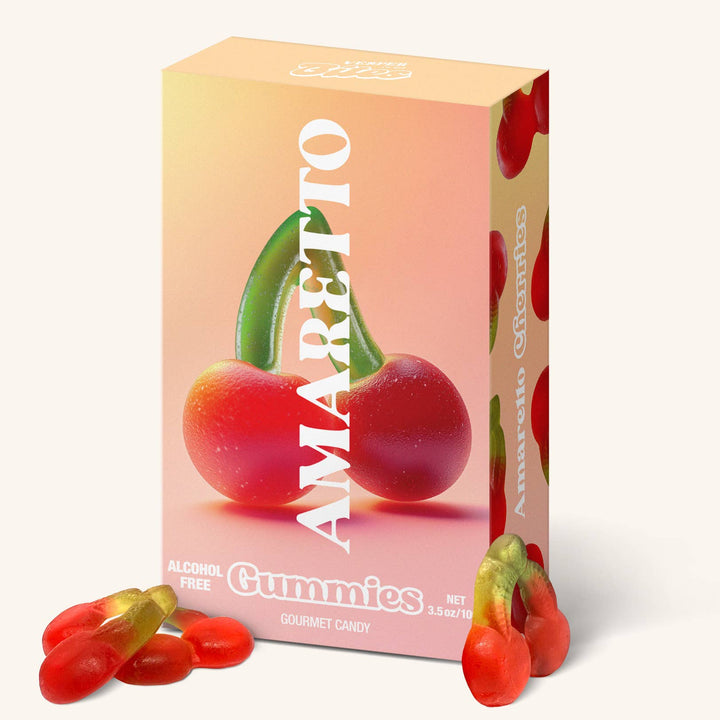 Amaretto Cherry Alcohol-Free Gummies