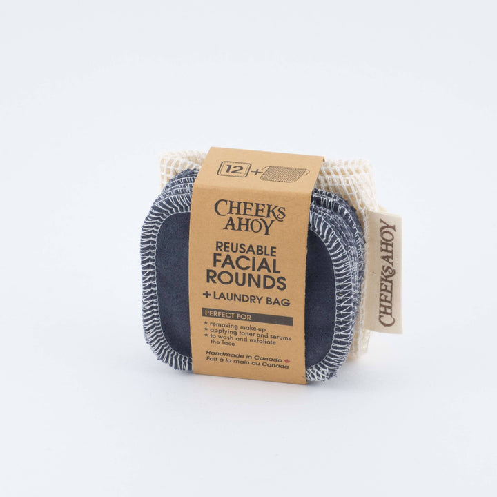 Reusable Facial Rounds + Laundry Bag