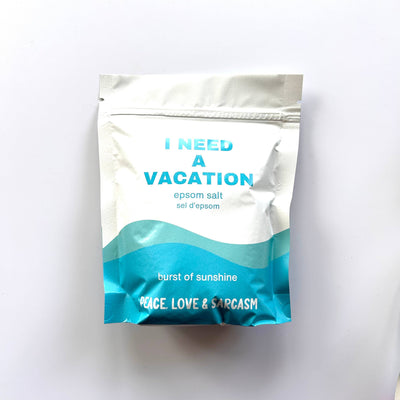 I Need A Vacation Epsom Salt Bath Soak