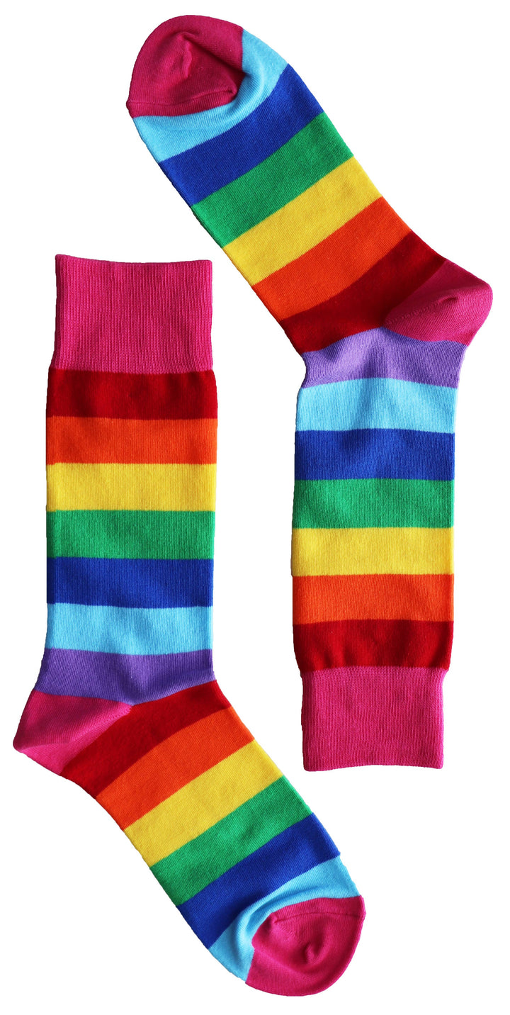 Rainbow Stripes Unisex Socks