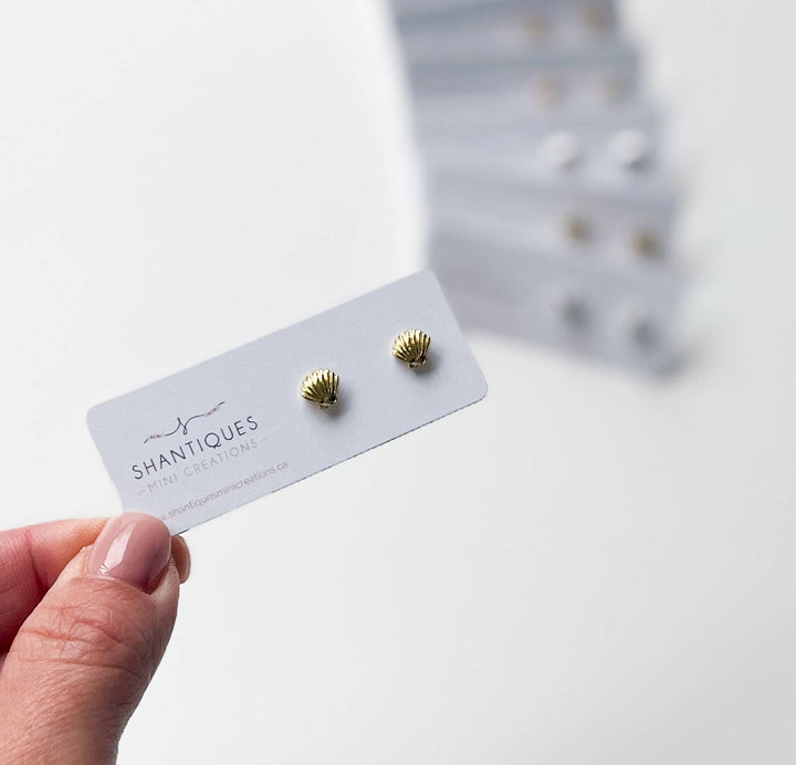 Clamshell Earrings