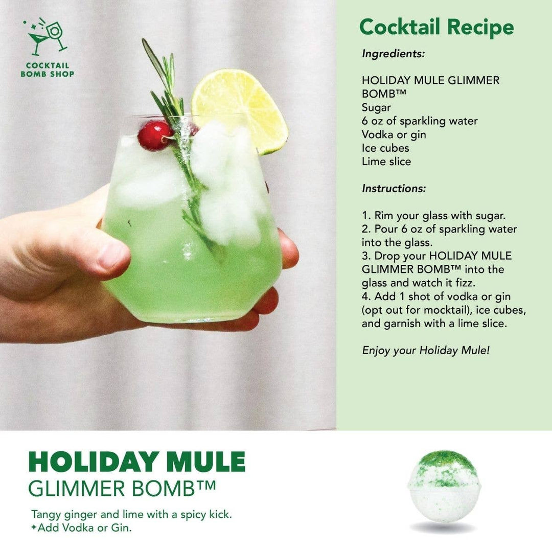 Holiday Mule Single Cocktail Bomb