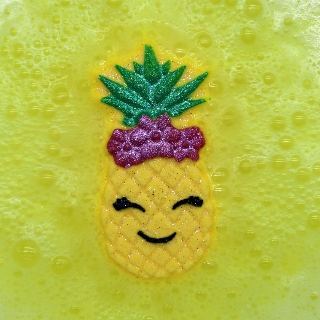 Happy Pineapple Mini Bath Bomb