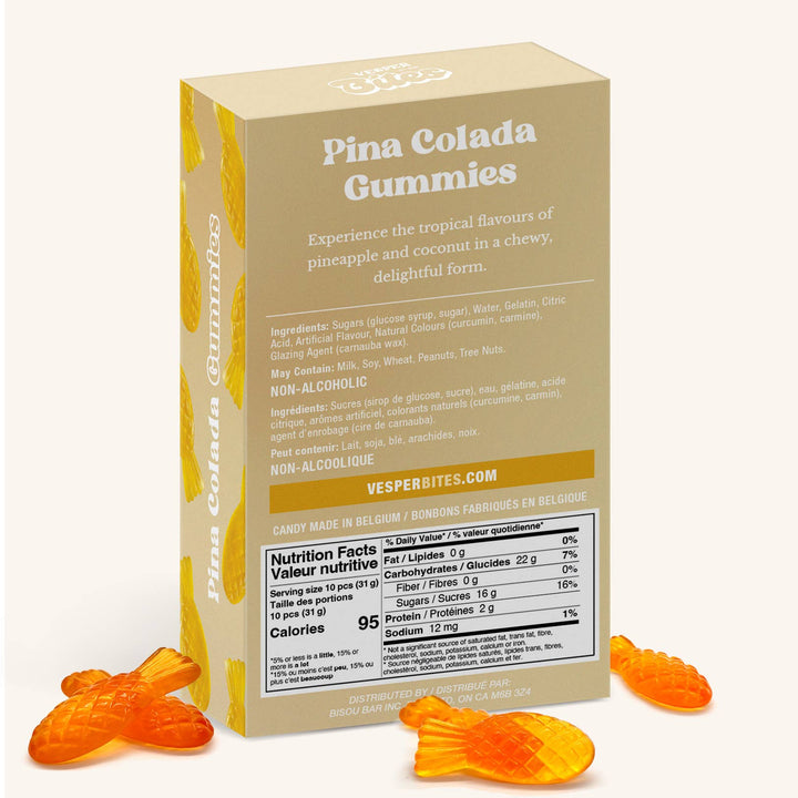 Pina Colada Alcohol-Free Gummies