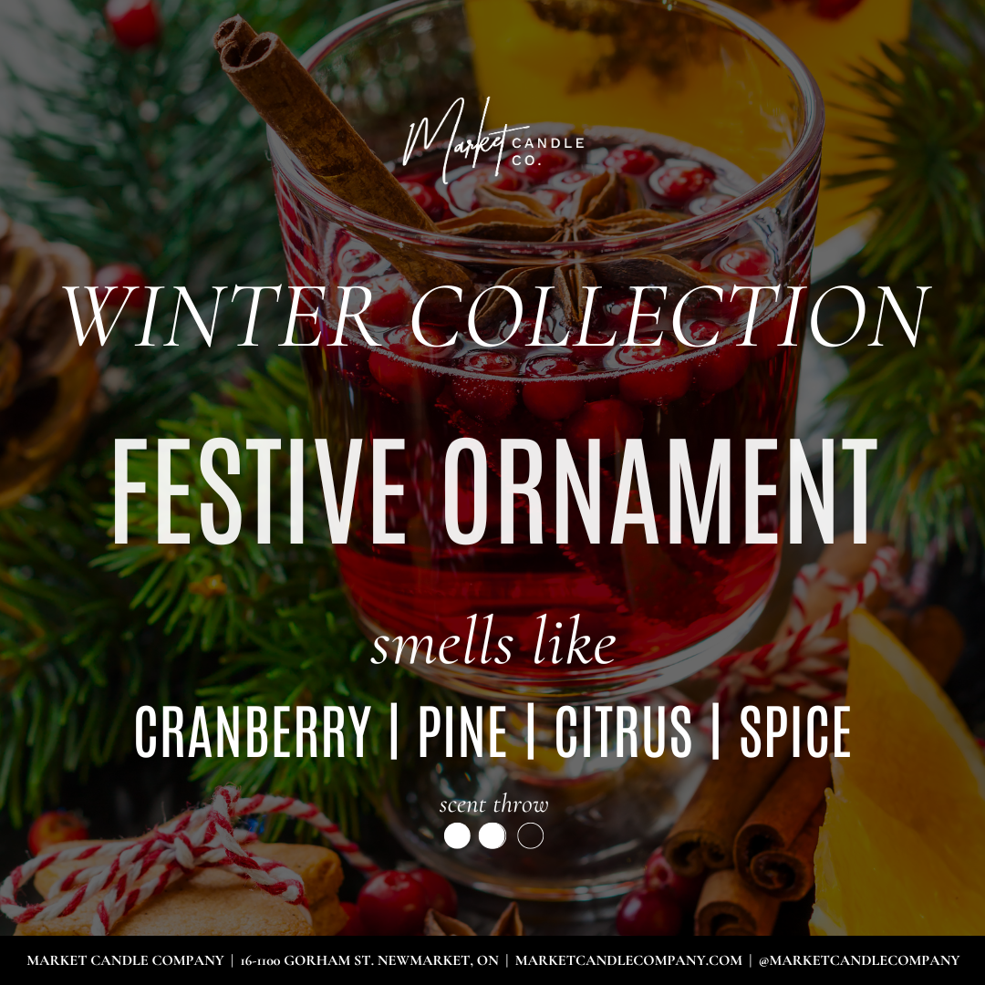 Holiday Ornament Candle