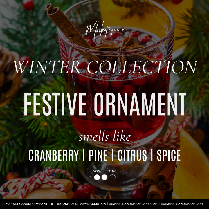 Holiday Ornament Candle