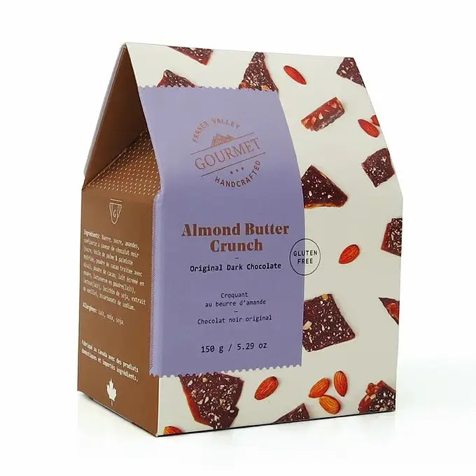 Almond Butter Crunch Dark Chocolate Toffee