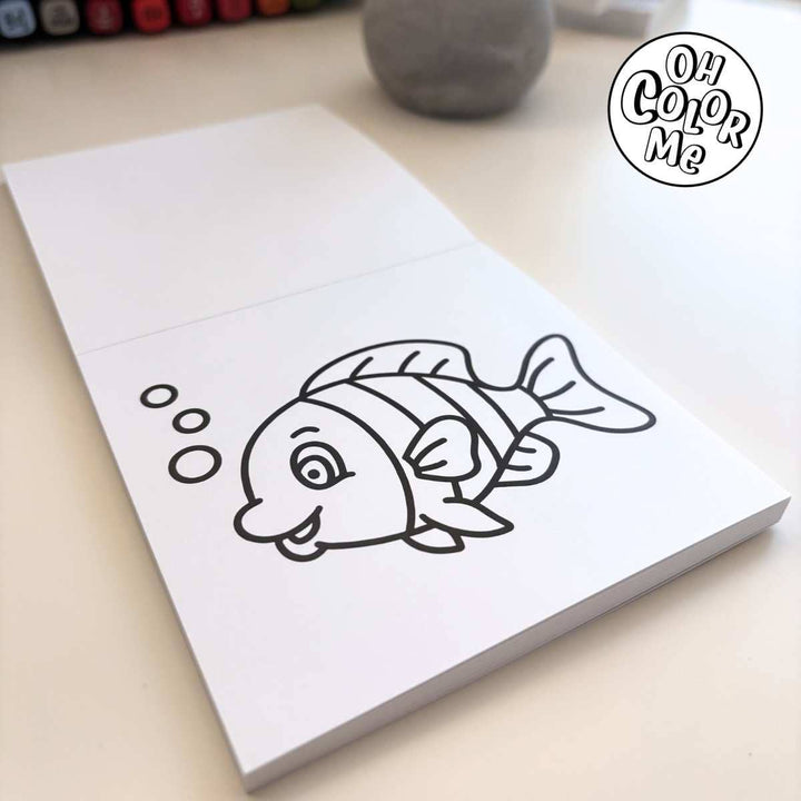 Sea Secrets Mini Colouring Book