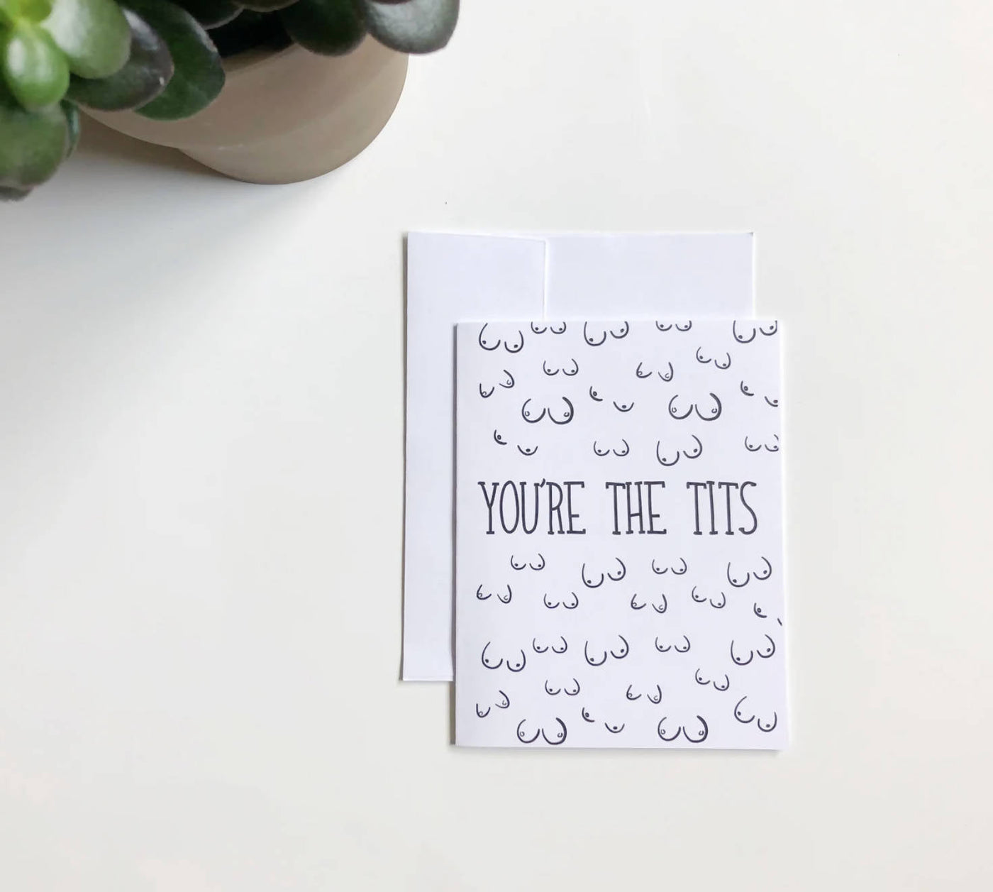 You're The Tits Card - 2