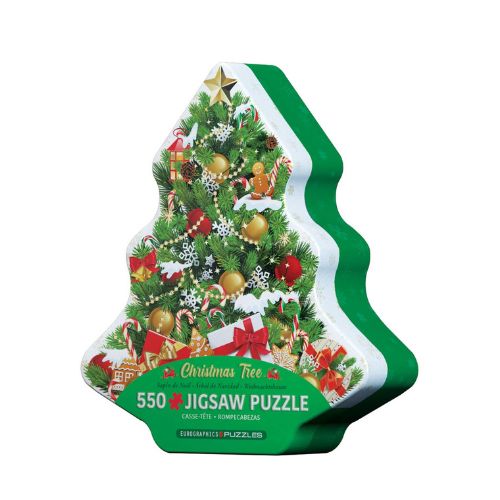Christmas Tree Tin Puzzle