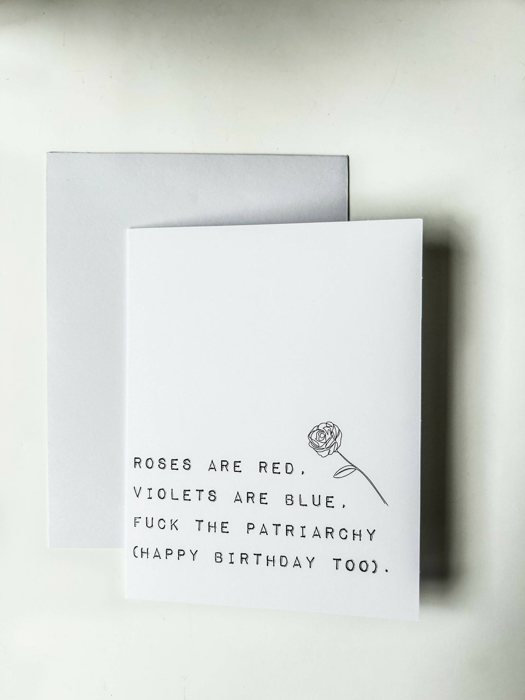 Fuck the Patriarchy Birthday Card - 1