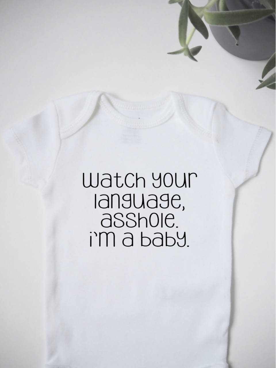 Watch Your Language Onesie - 1