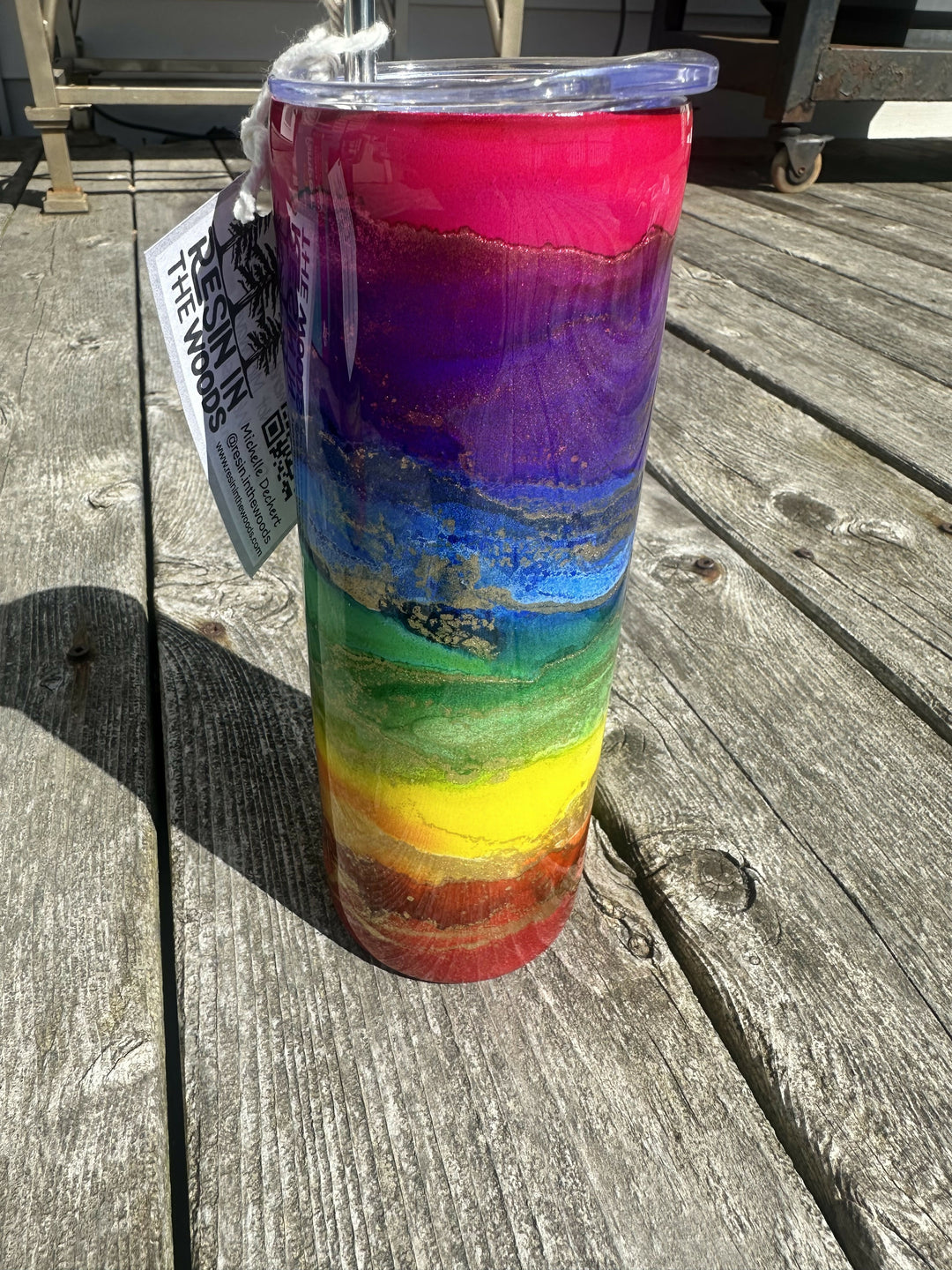 Skinny Chakra Style Tumbler