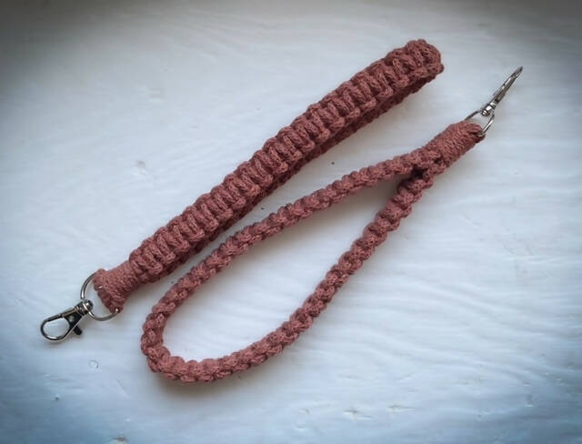 Macrame Wristlet - 9