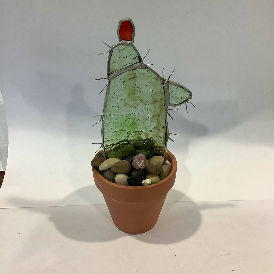 Stained Glass Cactus