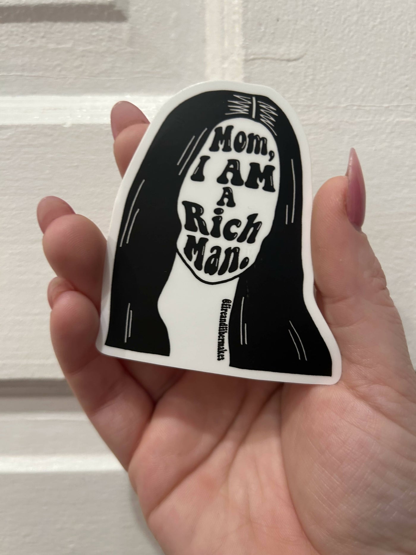 Rich Man Sticker - 1