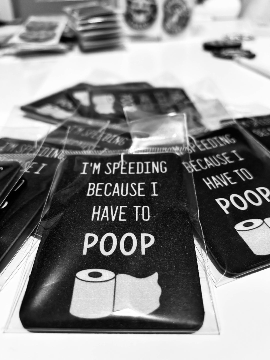 I’m speeding because I have to poop! Air Freshener - 2