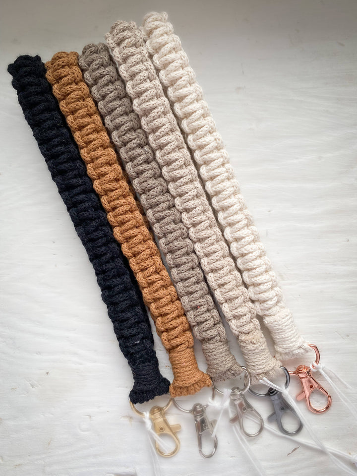 Macrame Wristlet - 2