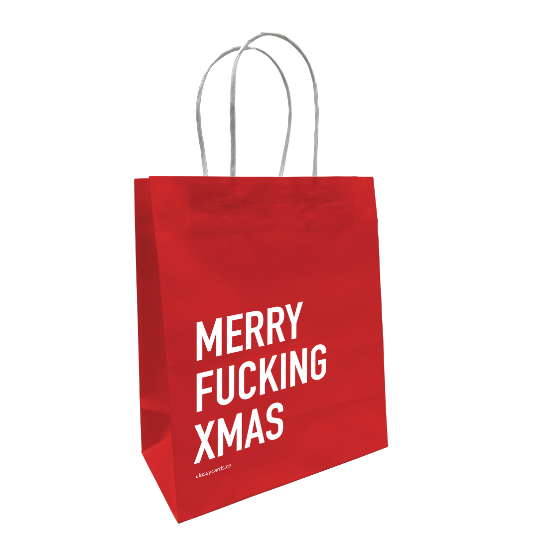 Merry Fucking Xmas Gift Bag