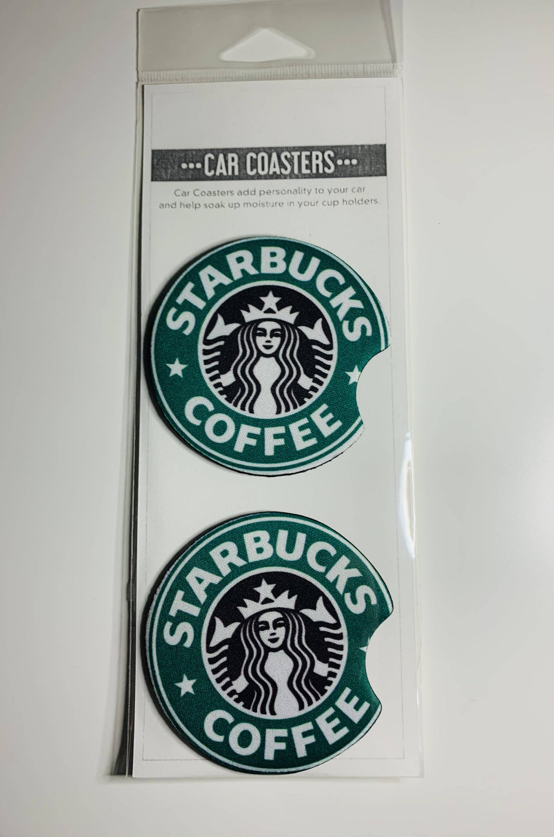 Starbucks Car Coasters - 1