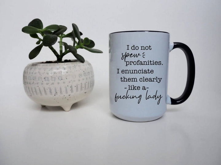 Spew Profanities Mug - 1