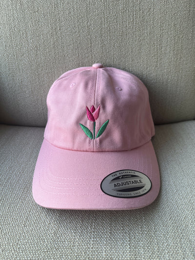 Tulip Embroidered Hat