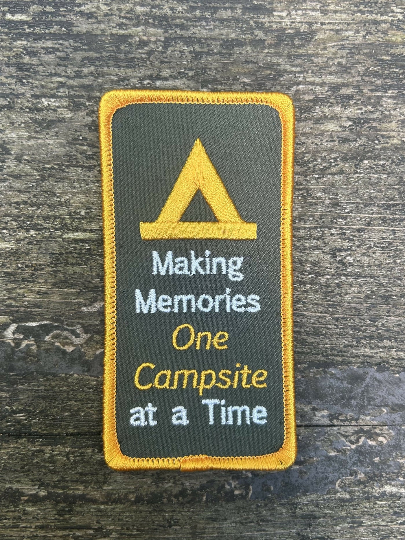 Making Memories embroidered patch - 1