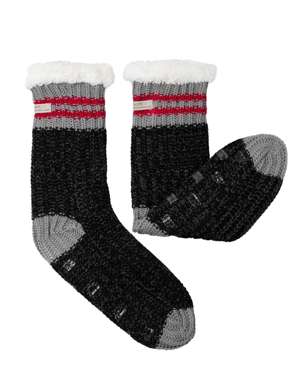 Canadiana Lounge Socks by Coffee Shoppe: Dark Smoked Pearl / ONE SIZE