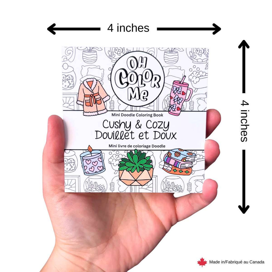 Cushy + Cozy Mini Colouring Book