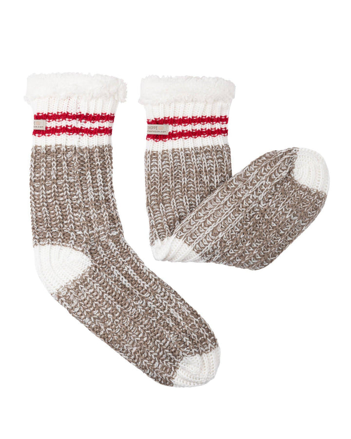 Canadiana Lounge Socks by Coffee Shoppe: Dark Smoked Pearl / ONE SIZE