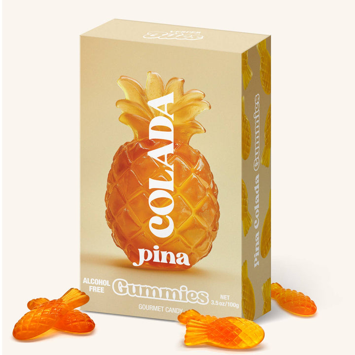 Pina Colada Alcohol-Free Gummies