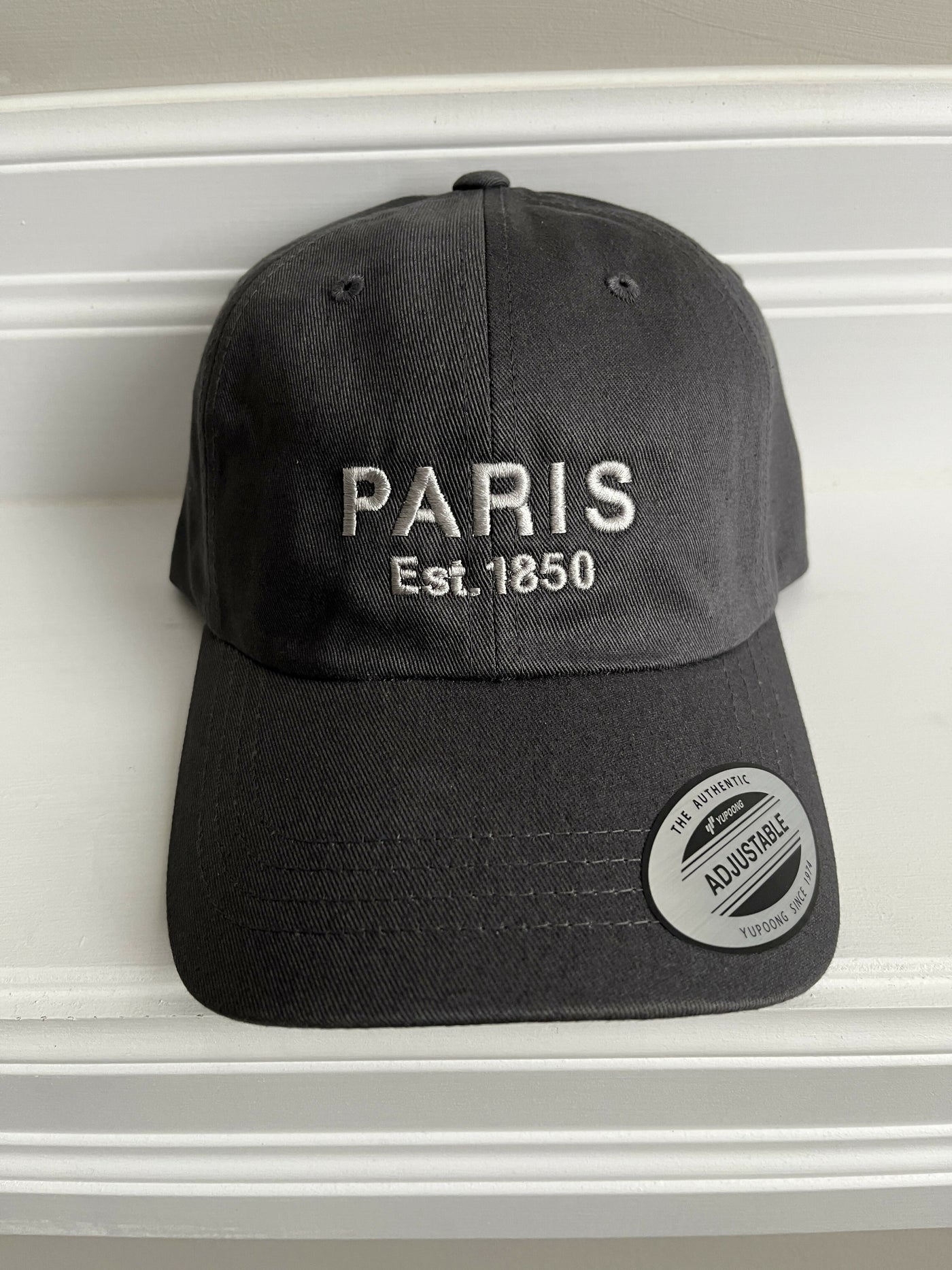 Paris Est. 1850 Embroidered Hat