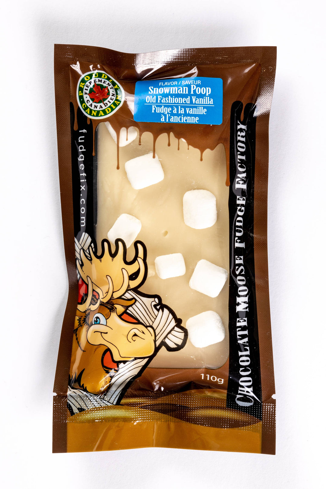 Snowman Poop Fudge