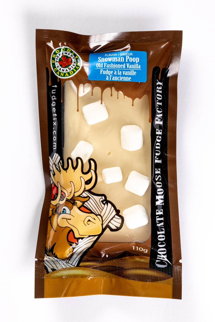 Snowman Poop Fudge