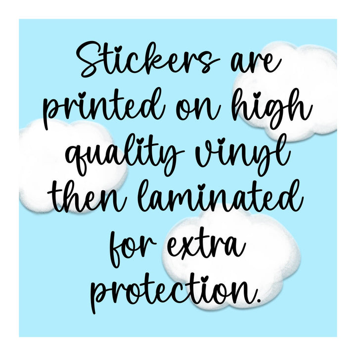 I'm Fine It's Just My Face Vinyl Sticker