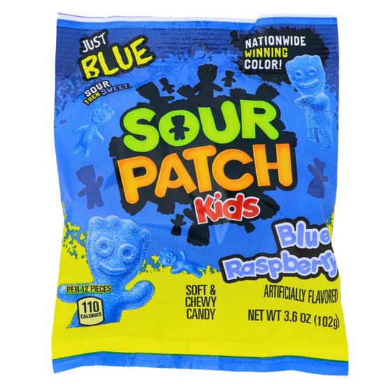 Blue Raspberry Sour Patch Kids