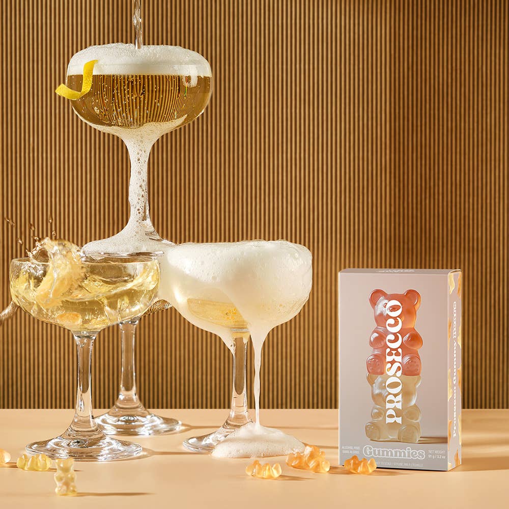 Prosecco Bear Alcohol-Free Gummies