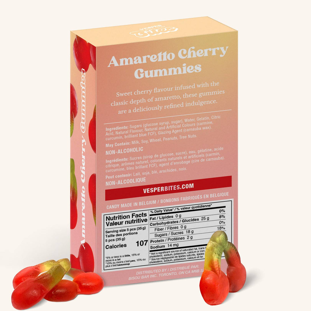 Amaretto Cherry Alcohol-Free Gummies