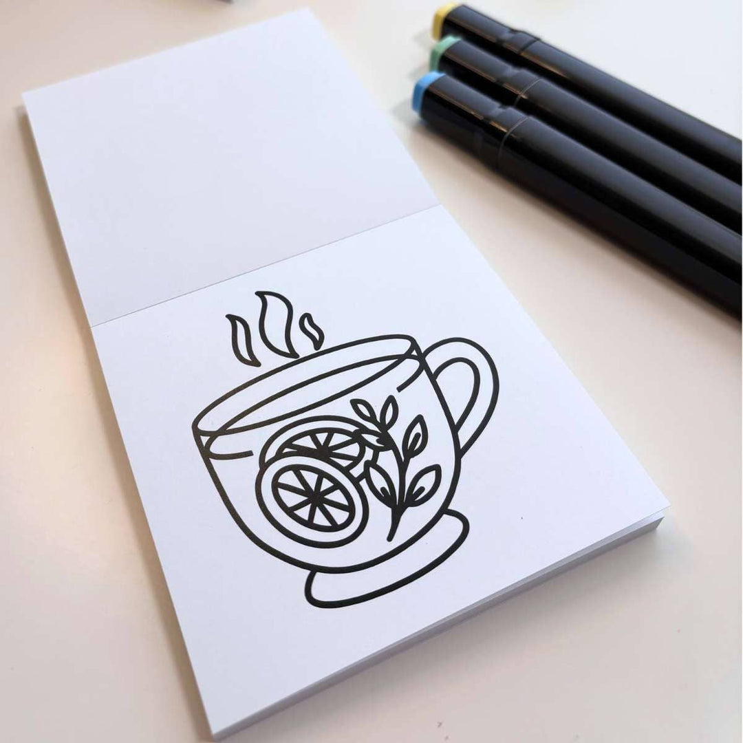 Cushy + Cozy Mini Colouring Book
