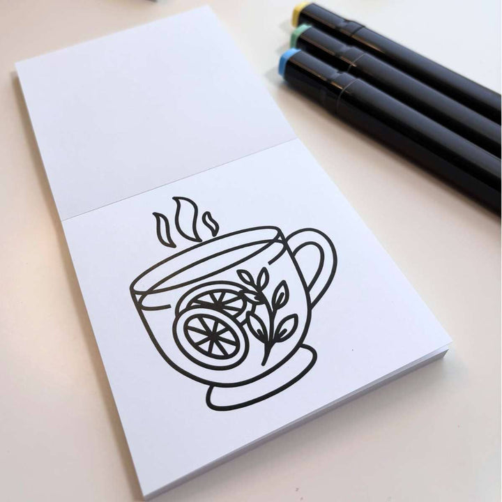 Cushy + Cozy Mini Colouring Book