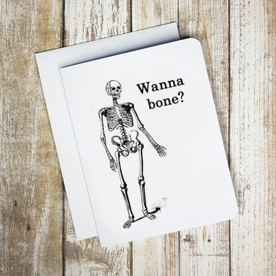 Wanna Bone? Card