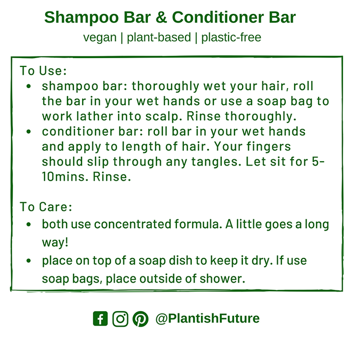 Nourishing Shampoo Bar  (coloured hair)