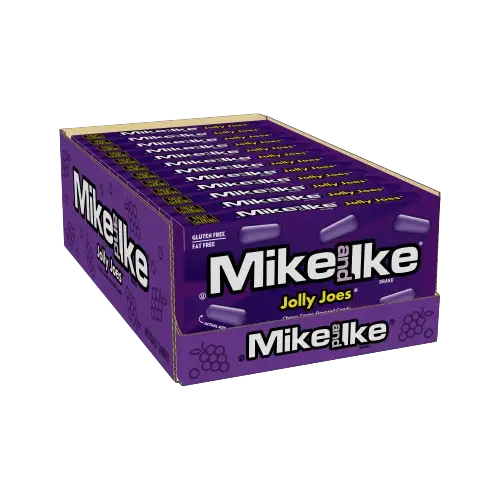 Mike and Ike Jolly Joes Grape Theater Box