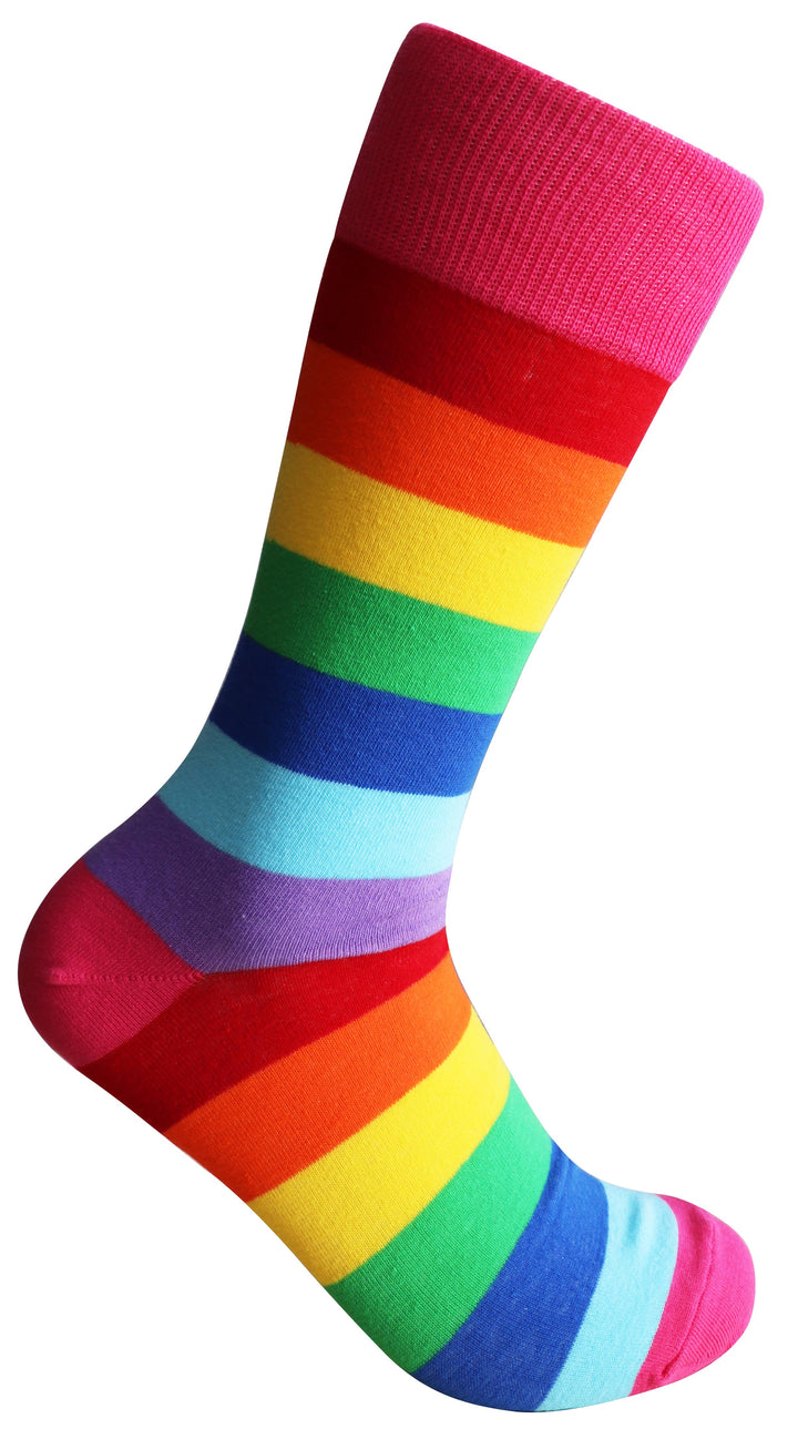 Rainbow Stripes Unisex Socks