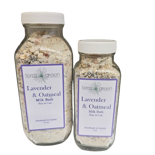 Lavender & Oatmeal Milk Bath Jar - 1