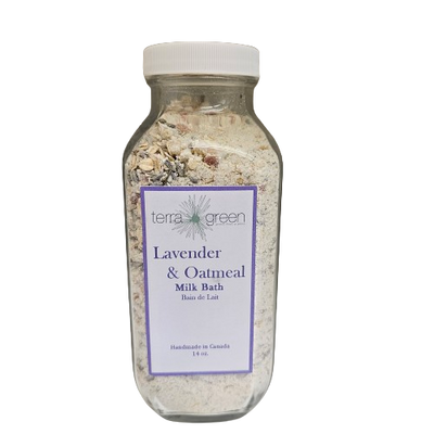 Lavender & Oatmeal Milk Bath Jar - 2