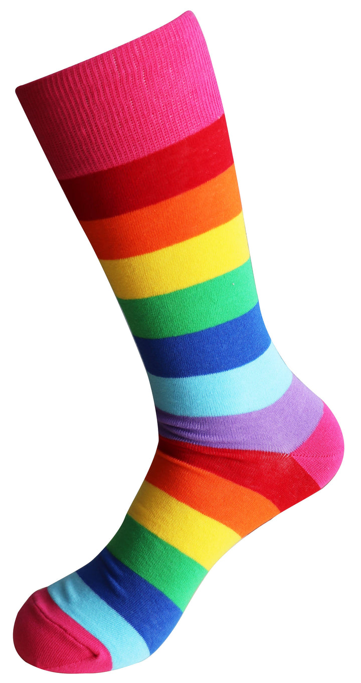 Rainbow Stripes Unisex Socks